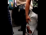 loqueando en el metro