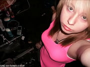 youthful blond teenie making selfshots in her guest room