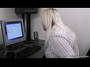 supah-steamy ash-blonde assistant office shag