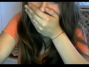 camgirl attempts to not get caught stroking -.