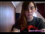 wondrous redheaded teenie student taunts on.