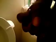 my bf milking his trunk then spunking for me