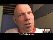 lovely dark-hued plumbed by a few milky men.