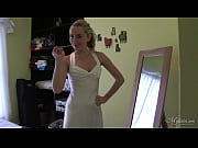 sophia smith in jaw-dropping satin milky.