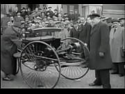 first-ever petrol powered camper -- benz.