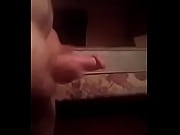 average weenie stroking off and nutting