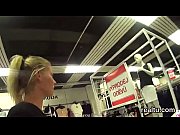 lovely czech dame is taunted in the store.