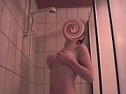 lovely teenager takes a bathroom