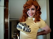 satin crossdresser cd giant dark-hued manhood adore with.