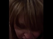 hotwife cockslut wifey gargles boner and.