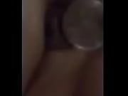 wifey with glass faux-cock