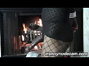 ten  suspended dark-hued ladyboi doms her suga daddy