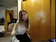 buxomy teenie displaying her incredible jug on web cam