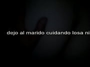 dejo al esposo cuidando los nintilde_os pa que.