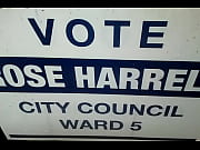 golden bathroom sign