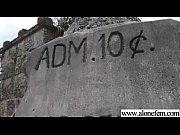 solo crazy woman use all kind of things.