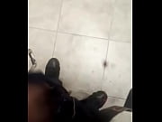 flashing my thick dark-hued weenie