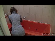 lady takes a calming tub after.