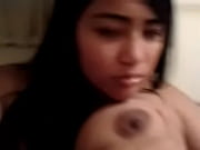 latina frolicking with orbs