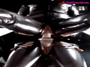 latex dildo riding