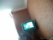 cogiendo con el repartidor de agua