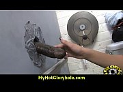 milky cougar fellating and slurping a ebony rod.