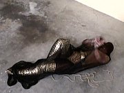 gal trapped in a nets