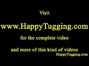 chinese massagist tugs her customers screw-stick