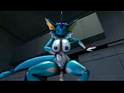 vaporeon takes another faux penis in.