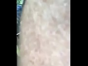 large pecker stringing up out gam of cutoffs.