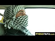 lubricious nuru rubdown for lucky stud.