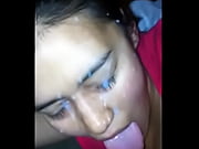 mind-blowing facial cumshot exgf