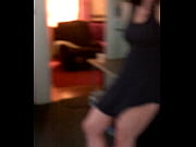 Hot &_ Horny MILF pulls dress off.