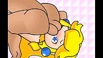 Minus8 Princess Peach and Mario face fuck - Por... Thumbnail