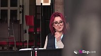 Busty Beauty wants a good laid with Julian Thumbnail
