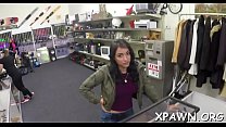 Lascivious cutie has sex in shop Thumbnail