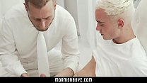 MormonBoyz - Horny twink missionary jerked off ... Thumbnail