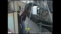 Spy Cam Catch Fucking on Roof Top Thumbnail