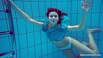 Flying panties underwater of Marusia Thumbnail