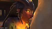 Dragon Symmetra Blowjob Thumbnail