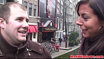 Dutch hooker cocksucking before doggystyle Thumbnail