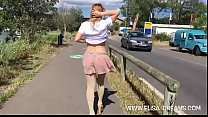 Flashing my body in public with a buttplug Thumbnail