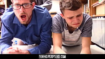 Shoplifting Twink And His Dad Fucked By Black S... Thumbnail