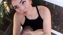 18yo thick thighed teen Aries Ackerman milks big black dick poolside for some interracial cum on her big perky titties with pink nipples 18yo thick thighed teen Aries Ackerman milks big black dick poolside for some interracial cum on her big perky titties with pink nipples