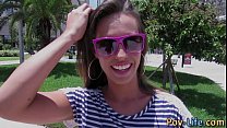 Teen babe fingered in pov Thumbnail