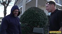 Dirk licks Tanners big dick and balls Thumbnail