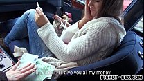 Amateur Czech girl Anastasia flashes tits fucke... Thumbnail
