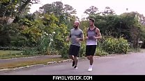 FamilyDick - Older tattooed muscle daddy coache... Thumbnail