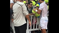 Rafael Nadal Wet and Almost Naked Thumbnail
