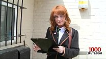 Redhead gets her Ass Destroyed Thumbnail